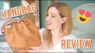 TEDDY BLAKE ELIZA VITELLO BAG  Review  Whats in My Bag [upl. by Hereld]