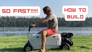 How To Make Cooler Kart For Beginners Pt3 [upl. by Anelrats180]