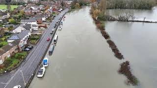 AbingdonOnThames Abingdon School Boathouse Rowing Club and Wilsham Rd 1 Dec 24 [upl. by Ardnekat887]