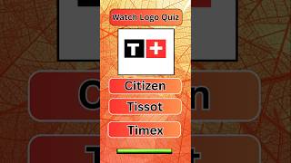 Watch logos quiz⌚quizz watch fun trivia [upl. by Estevan]