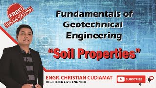 Basic Fundamentals of Geotechnical Engineering Soil Composition Lecture Tagalog [upl. by Ramirolg954]