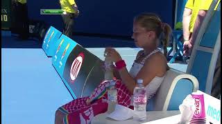 Serena Williams vs Strycova 2012 Australian Open Second Round Full Match [upl. by Ayanal428]