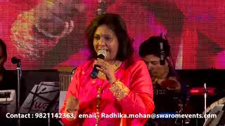 Shailaja Subramanian sings Abhi Abhi Thi Dushmani for SwarOm Events and Entertainment [upl. by Ailene]