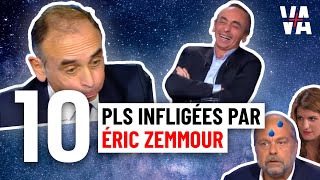 TOP 10 des PLS infligées par ÉRIC ZEMMOUR [upl. by Luzader]