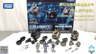 戴亞克隆戰術機動裝甲核心套件1 DIACLONE TACTICAL MOVER SERIES CORE UNIT SET1 [upl. by Ahtamas]