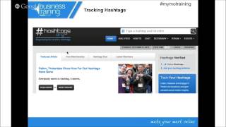 Online Twitter Training  Everything you need to know about Hashtags in 30ish minutes [upl. by Rocco]