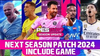 PES 2017  NEXT SEASON PATCH 2024 AIO INLCUDE GAME [upl. by Barimah]