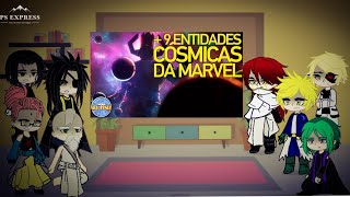 deuses react a 9 entidades cósmica da marvel part 1 [upl. by Nawyt]