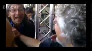 Beppe Grillo ringrazia Gabriele Paolini quotGraziequot [upl. by Ydoj]