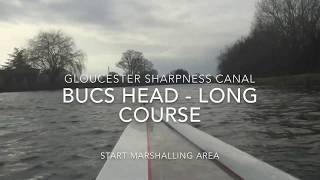 BUCS HEAD Long Course  Gloucester Canal 2019 [upl. by Ylime760]