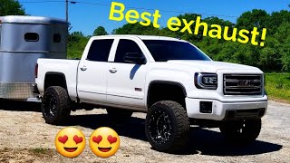 2017 GMC Sierra 62L Corsa Sport Exhaust  Cold Start and Revving [upl. by Ankney930]