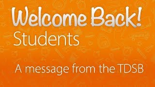 Directors Welcome Back Message for Students [upl. by Fawcett]