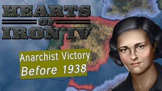 HOI4 Guide Anarchist Spain Victory before 1938 [upl. by Misha]