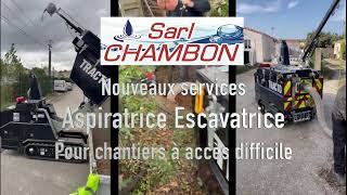 PCS Aspiration Aspiratrice Excavatrice travaux aspiration et excavation Vaucluse [upl. by Aleras]