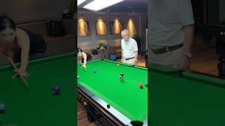 Funny Billiards funnytiktok billiards funnyvideo table 8ballpool youtubeshorts funnypool [upl. by Enelie]