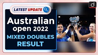 Australian Open 2022 Mixed Doubles Result  Latest update  Drishti IAS English [upl. by Emie]