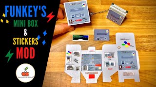 Funkey S Snes Mini Box amp Stickers Mod [upl. by Caughey]