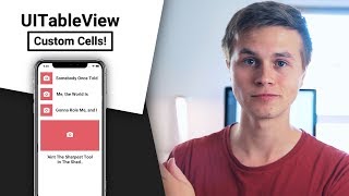 UITableView  Custom Cells Swift 4 in Xcode [upl. by Naman246]