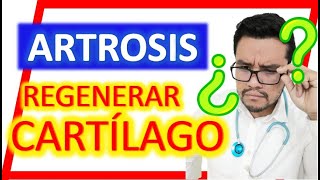 💥ARTROSIS DE RODILLA 👀¿Cómo REGENERAR el CARTILAGO ⚠️se puede REGENERAR⚠️ treatment knee [upl. by Julietta]