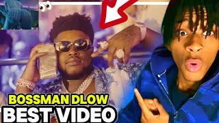 ONLY HERE 4 THE VIDEO👀 BossMan Dlow  Shake Dat Ass Twerk Song Official Video Reaction [upl. by Marten]