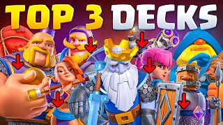 TOP 3 BEST DECKS AFTER THE NEW UPDATE 🏆 [upl. by O'Conner110]