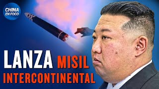 Corea del Norte lanza misil intercontinental hacia EEUU y cuenta con apoyo chino [upl. by Oigroeg]