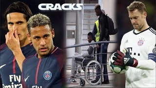 CASI a GOLPES CAVANI y NEYMAR LÉQUIPE  DEMBELÉ ¿pudo evitar su LESIÓN  FUERA NEUER hasta 2018 [upl. by Airednaxela]