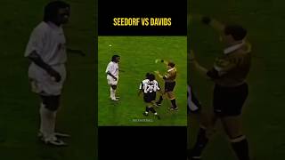 Seedorf vs Edgar Davids shorts [upl. by Nerraw]