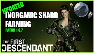 Updated Inorganic Void Shard Farm Spot  Hotfix 107 The First Descendant [upl. by Leinahtam724]