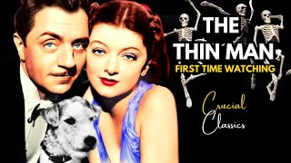 The Thin Man 1934 William Powell Myrna Loy First Time Watching Full Movie Reaction [upl. by Ahtilat879]