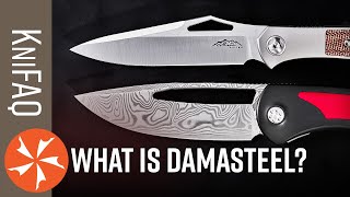 KnifeCenter FAQ 186 What Is Damasteel [upl. by Nylasej]