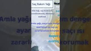 Saç Bakım Yağı ilk Defa Göreceğiniz Bir Tarif [upl. by Yam909]