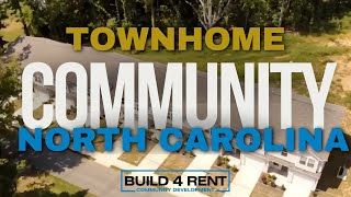 North Carolina Build 4 Rent Community Development  18 Modern Townhomes [upl. by Ytsud]