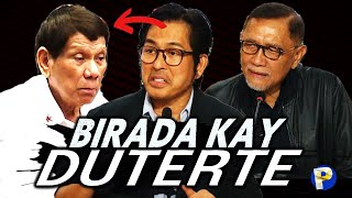 BIRADA ni Dan Fernandez at Abante sa mga pahayag ni dating Pangulong Duterte [upl. by Sherris]