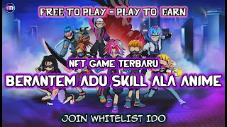 NFT Game GRATIS Android Berantem ala ANIME  METAXY [upl. by Ardeid]