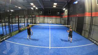 Padel Level 23  GarijoHugo vs NigelPeach  Euroindoor Padel Alcorcón Madrid Spain 20240908 [upl. by Dowell656]