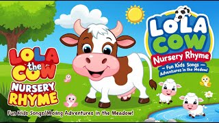 Lola the Cow Song La Vaca Lola  Animals  CoComelon Nursery Rhymes amp Kids Songs [upl. by Froehlich]