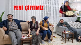 YENİ EVLİ ÇİFTİMİZE ZİYARET VE CEVİZLİ ÜZÜMLÜ TEPSİ ÇÖREĞİ YAPTIK [upl. by Mountfort]