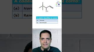 🚨 CADEIA RAMIFICADA OU NORMAL shorts enem química vestibular uerj olhaaquimicaai [upl. by Garth]