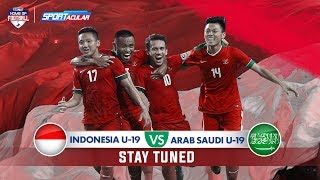 LIVE STREAMING SPORTACULAR INDONESIA U19 VS ARAB SAUDI U19 10 OKTOBER 2018 [upl. by Lebasy661]