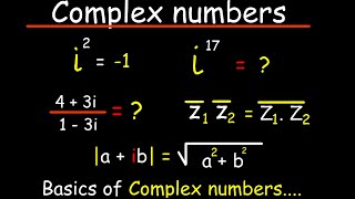 Complex numbers  basic introduction [upl. by Mayyahk]