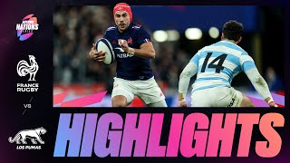 HIGHLIGHTS  FRANCE V ARGENTINA  AUTUMN NATIONS SERIES [upl. by Muriel478]