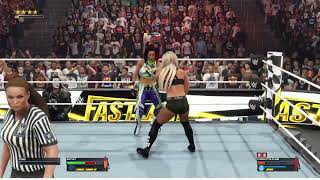 Bayley vs Charlotte Flair  WWE [upl. by Sosthena]