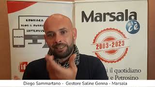 Diego Sammartano Gestore Saline Genna Marsala [upl. by Myrtle]