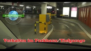 Parken Teil 4  Parkhaus amp Tiefgarage  Tipps amp Gefahren  Fahrstunde  Fahrstunde [upl. by Pilar]