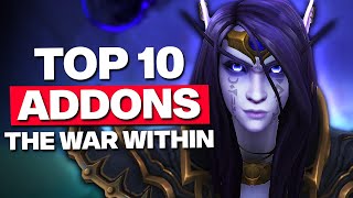 MI TOP 10 ADDONS para THE WAR WITHIN🔥 [upl. by Dnalyaw]