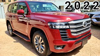 Japanese luxury 🚘 Land Cruiser 2022 deer blood color  35L V6 engine [upl. by Dempstor773]