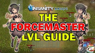 Force Master Fast Leveling Guide  Insanity Flyff [upl. by Yekcir356]