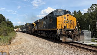 CSX 1850 LampN leading I026  Douglas Ga  May 2 2024 [upl. by Carmen]