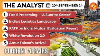 Current Affairs Today The Analyst 20 September 2024  Newspaper Analysis  Vajiram And Ravi [upl. by Gupta]